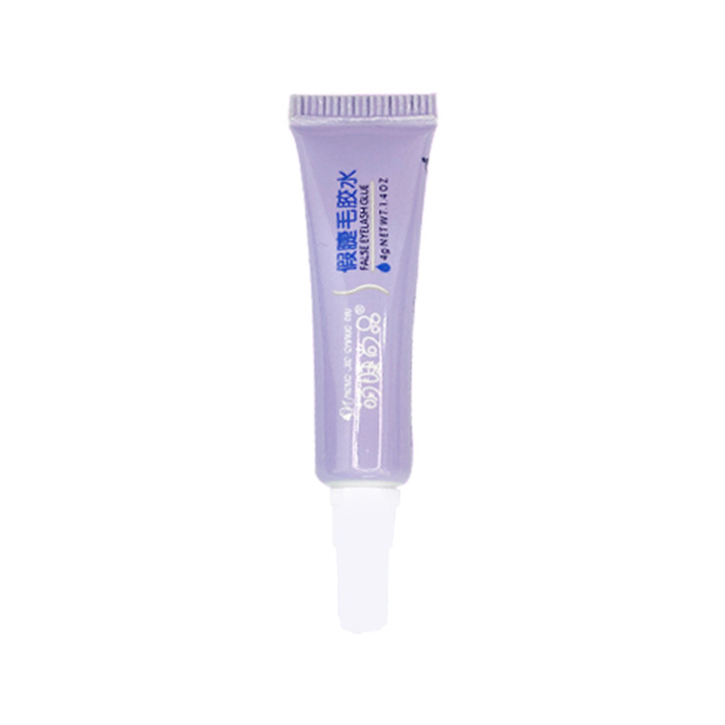 Mengjie Shangpin false eyelash glue dries quickly, is low-allergenic and easy to remove. It can be used for double eyelids. The eyelash glue is naturally white Item Picture