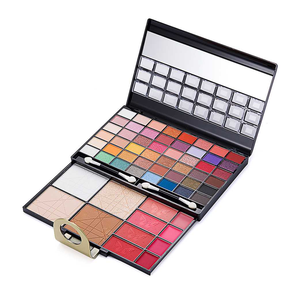 MISS YOUNG's new 60-color eyeshadow palette set, Eyeshadow blush Contouring combination gift set, Makeup palette full figure