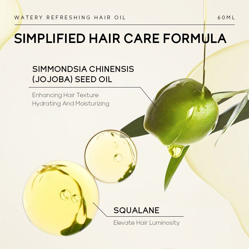 LAIKOU Watery Refreshing Hair Oil Water Refreshing hair essential oil 60ml in stock details Picture