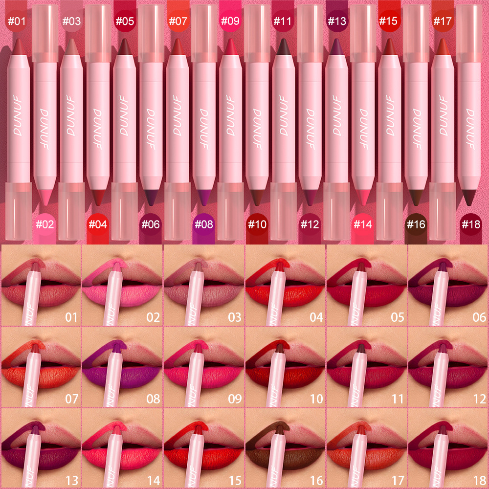 Check out DUNUF 18-color matte lipstick pen! Link Disclaimer - For Foreign trade only full figure