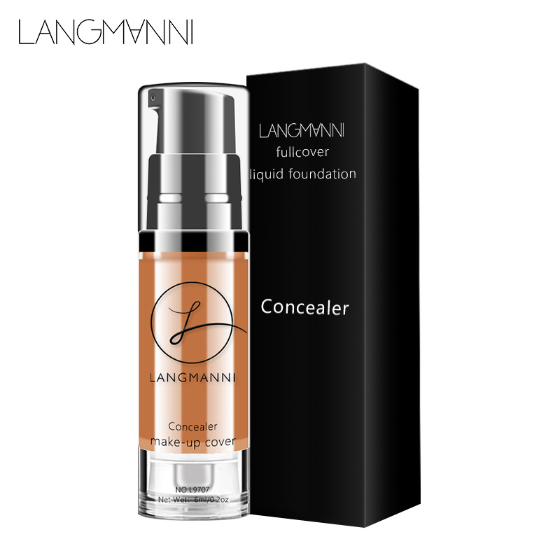 langmanni Foundation Concealer is not easy to smudge and BB cream is available in 6 colors Specification drawing