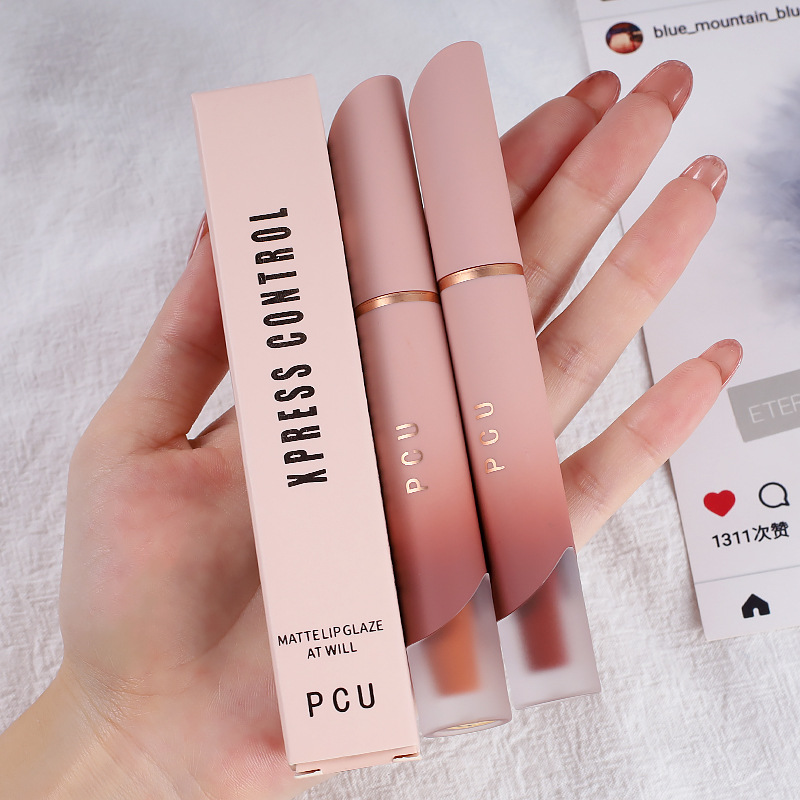 PCU Cream Lip Mud matte non-stick Cup Whitening matte Lip Gloss Lip Gloss Lip Gloss Lip Blush Lipstick manufacturer supply Application Scenario