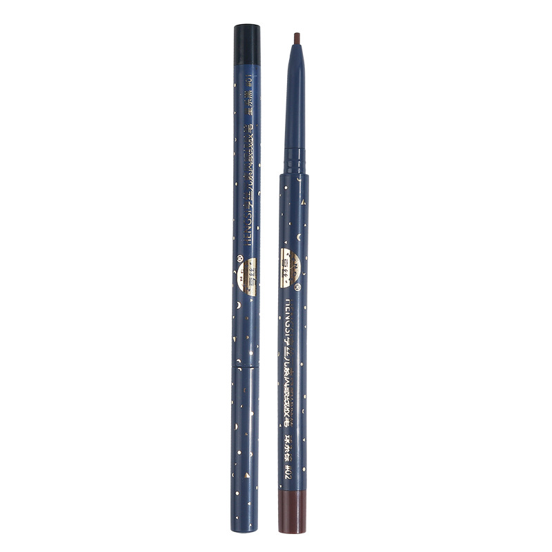 Hensi Element Style eyeliner Gel Pen is extremely fine, black and brown, waterproof and sweat-proof, long-lasting and does not smudge, suitable for students with under-eye bags Item Picture