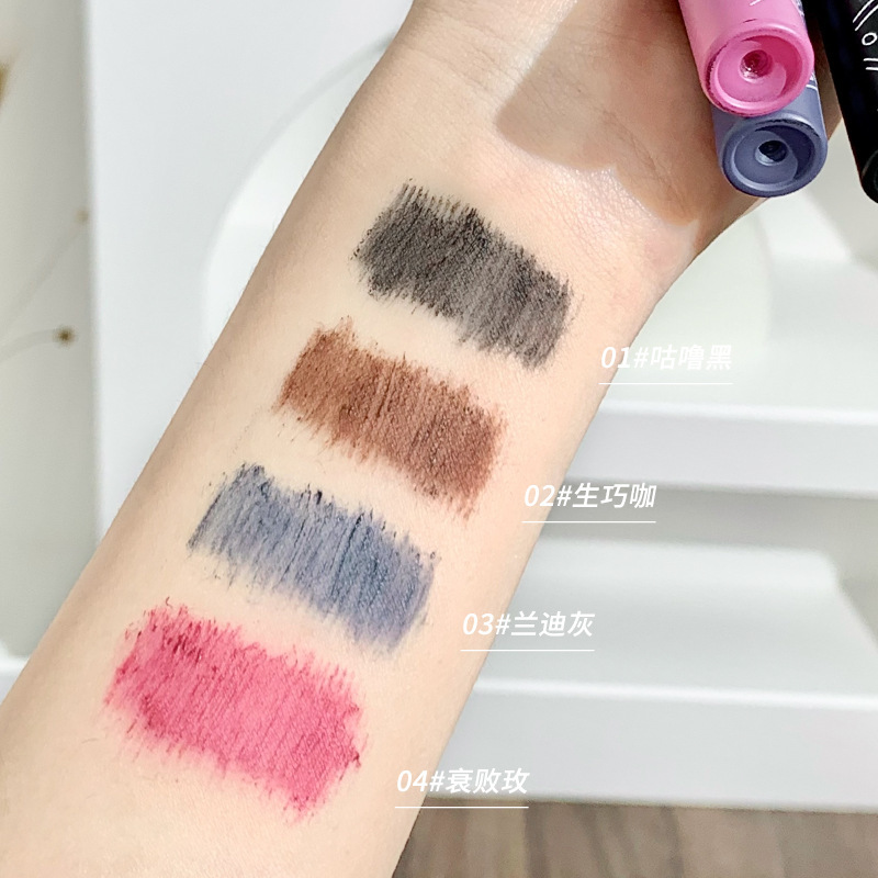 xixi Big Eye Sister mascara: Waterproof, non-smudging, slender and curly, each strand distinct, small brush head, colorful mascara Application Scenario