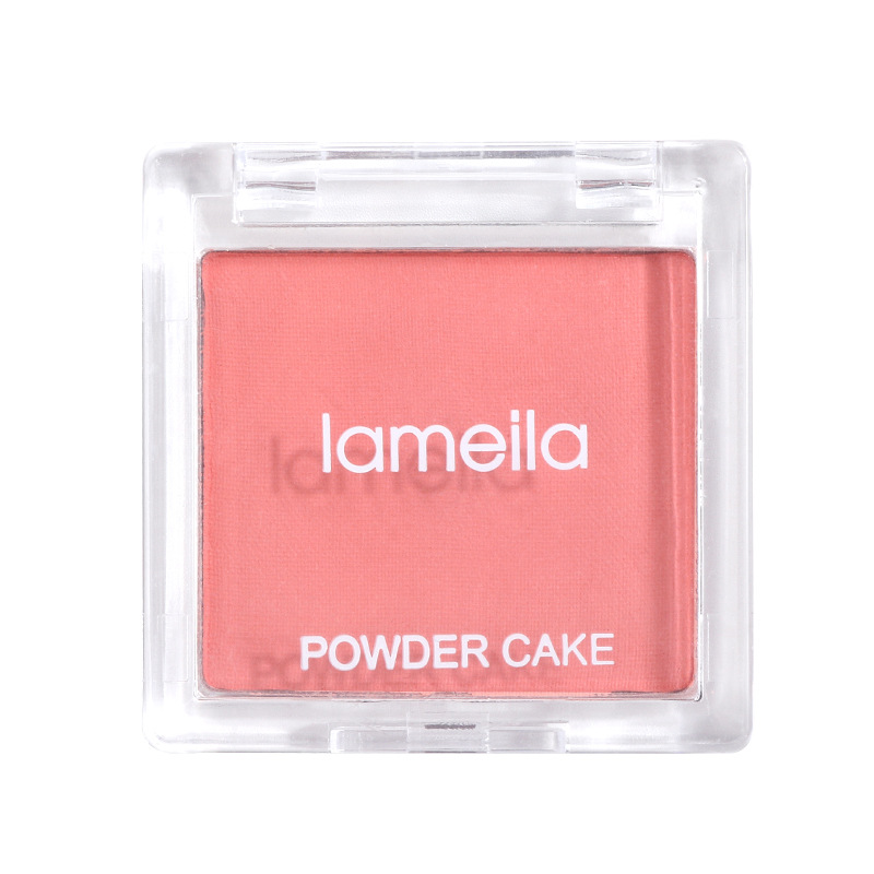 Single-color blush palette, waterproof, long-lasting, matte, natural and delicate, natural makeup without makeup, good complexion, fair and energetic eyeshadow Item Picture