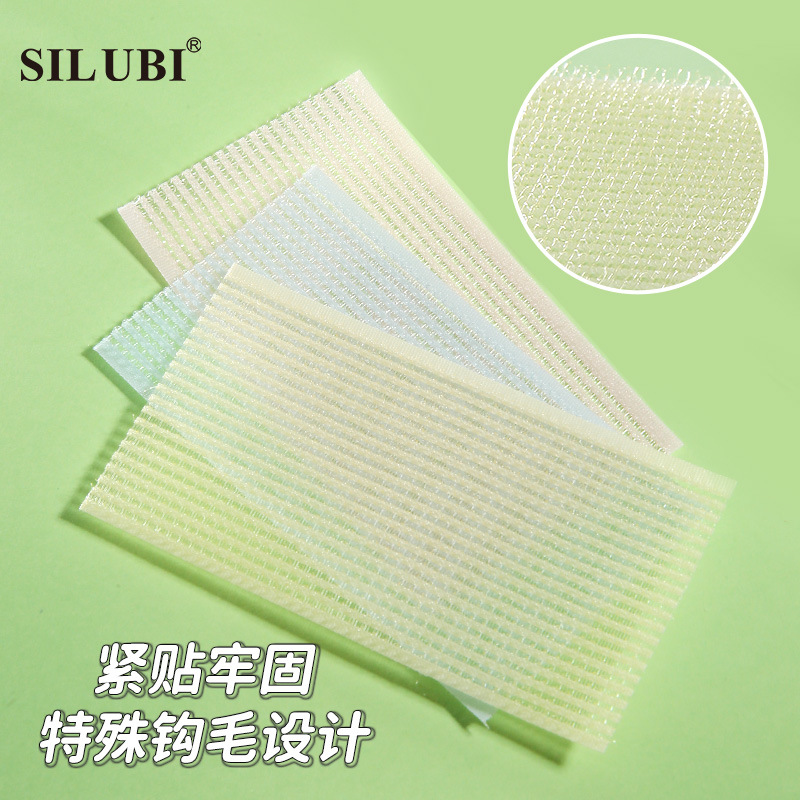Ruby Cartoon bangs Patch 2 pieces with Velcro, hair trimming patch, Magic Patch S910 Specification drawing