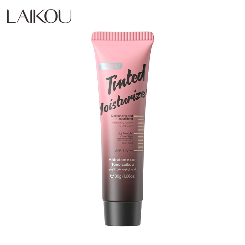 LAIKOU 30g Cross-border Coloring Cream for brightening the skin, moisturizing and preventing makeup from smudging. Available in multiple shades. In stock Item Picture