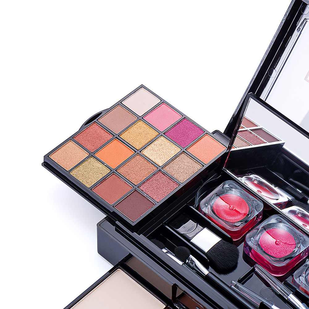 MISS Young 38-color Eyeshadow palette, Eyeshadow Lip gloss, Contouring set, Makeup plate, Makeup box wholesale cross-border foreign trade Application Scenario