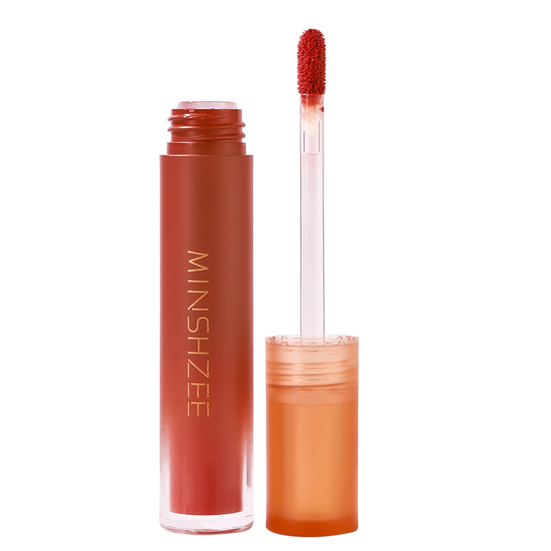 Mingxi Zhi Mousse Lip Mud Lipstick Matte velvet matte Lipstick Lip Gloss Autumn and Winter Whitening Long-lasting Lip Mud for women Cross-border Item Picture