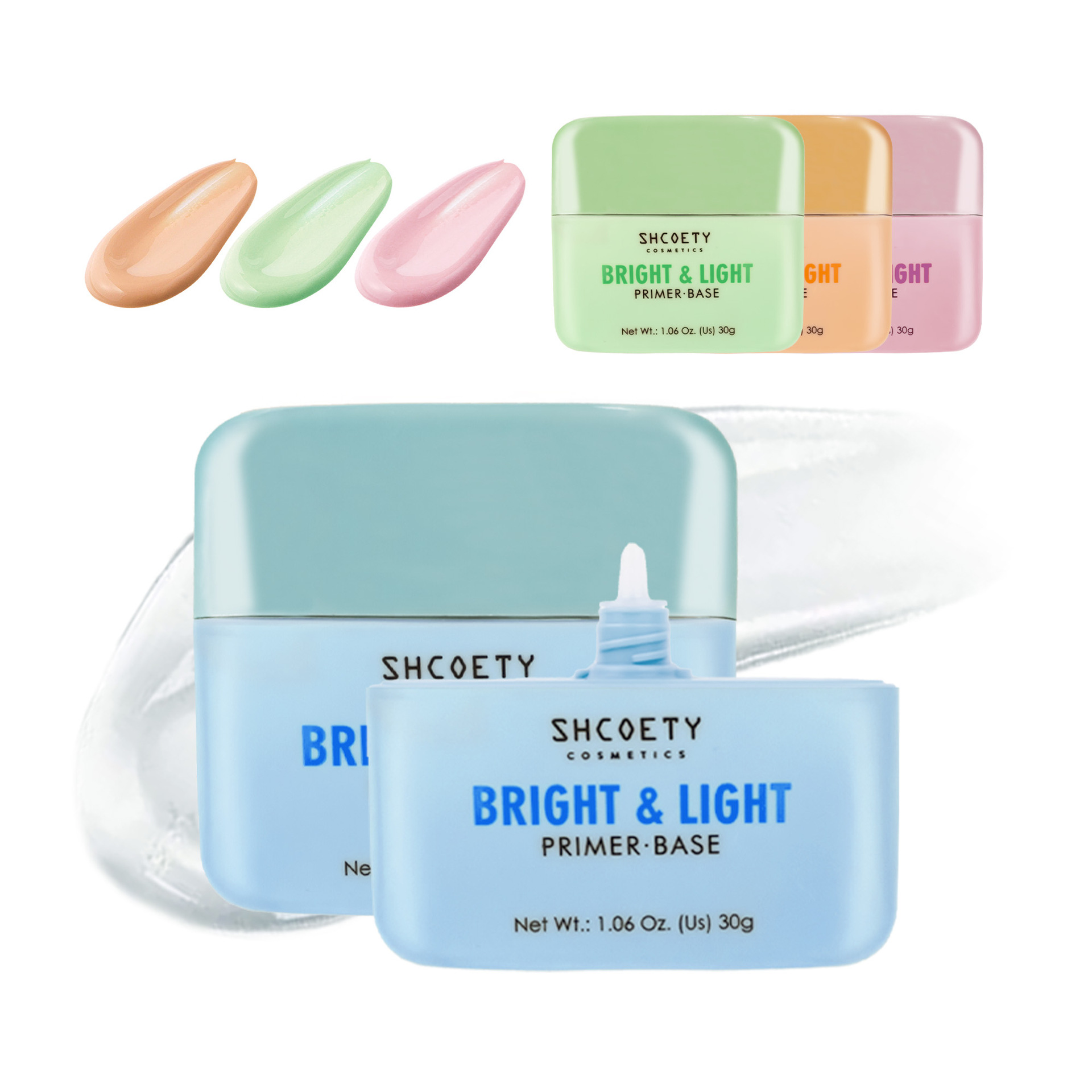 SHCOETY Eye Natural Isolation Moisturizing Primer Facial Base, invisible pores, no clogging Powder primer details Picture