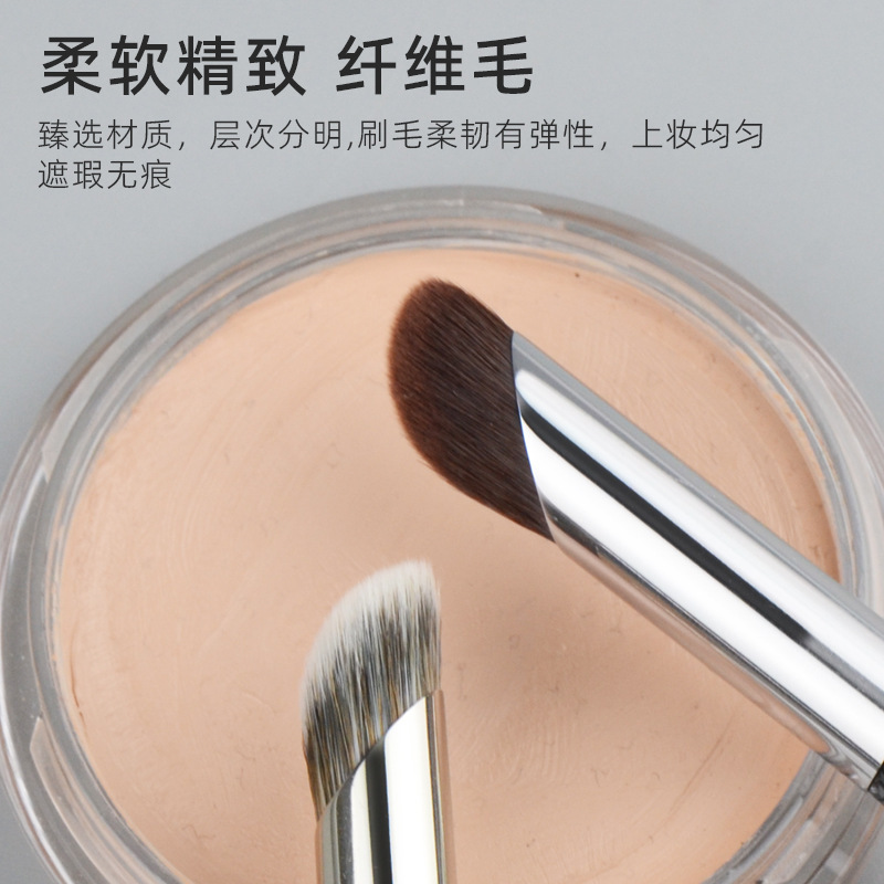 Magic Finger Concealer brush, Blending Brush, Finger Pad Brush, Flat Round Eyeshadow brush, Traceless Finger Pad Concealer brush Specification drawing