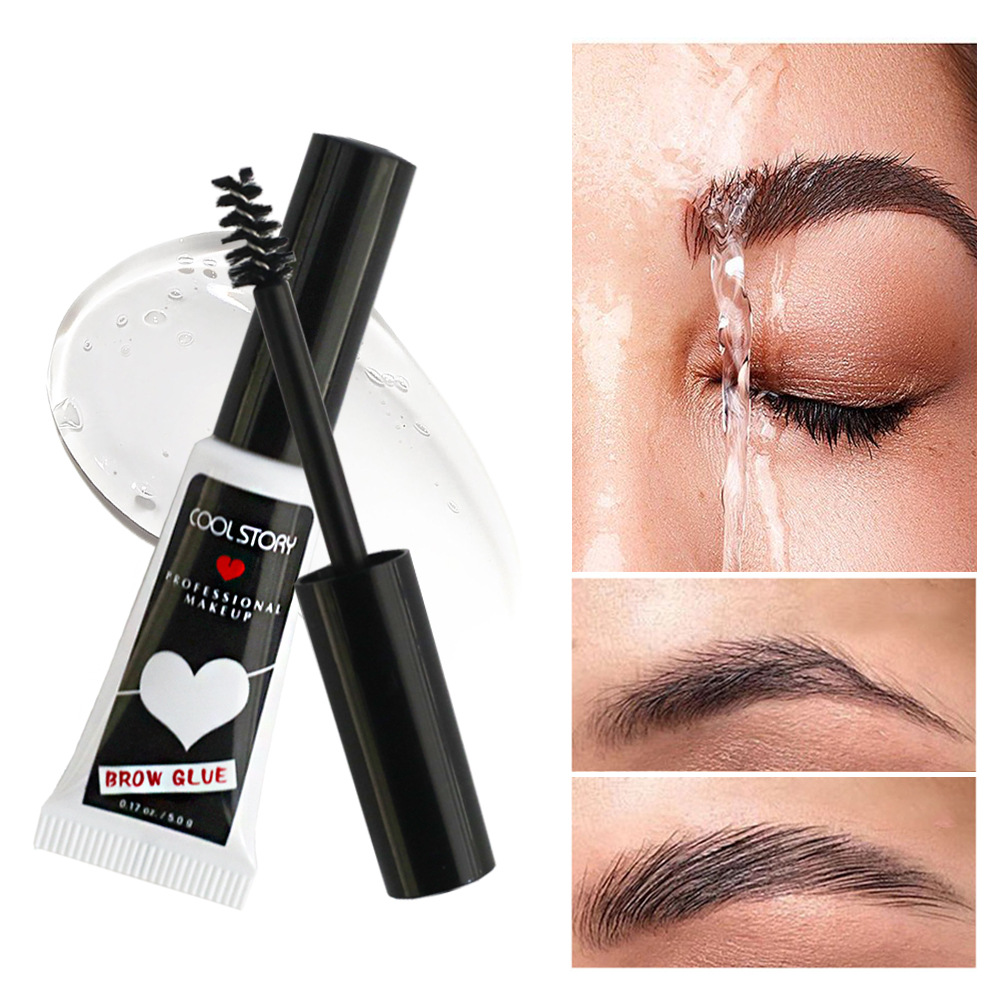 Cross-border eyebrow shaping glue transparent brow gel Eyebrow glue wild eyebrow cream shaping Specification drawing