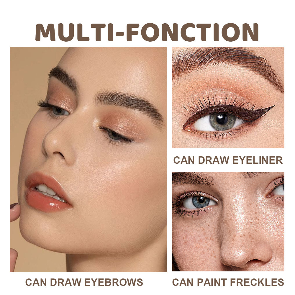 Fit Colors 4-color peel-off eyebrow Gel is water-resistant and does not smudge. It is a three-dimensional eyeliner and eyebrow gel Specification drawing