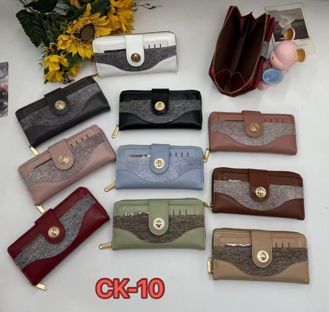 Chica dos fold wallet 2025 nueva tendencia de moda versión coreana de gran capacidad de múltiples tarjetas cartera larga