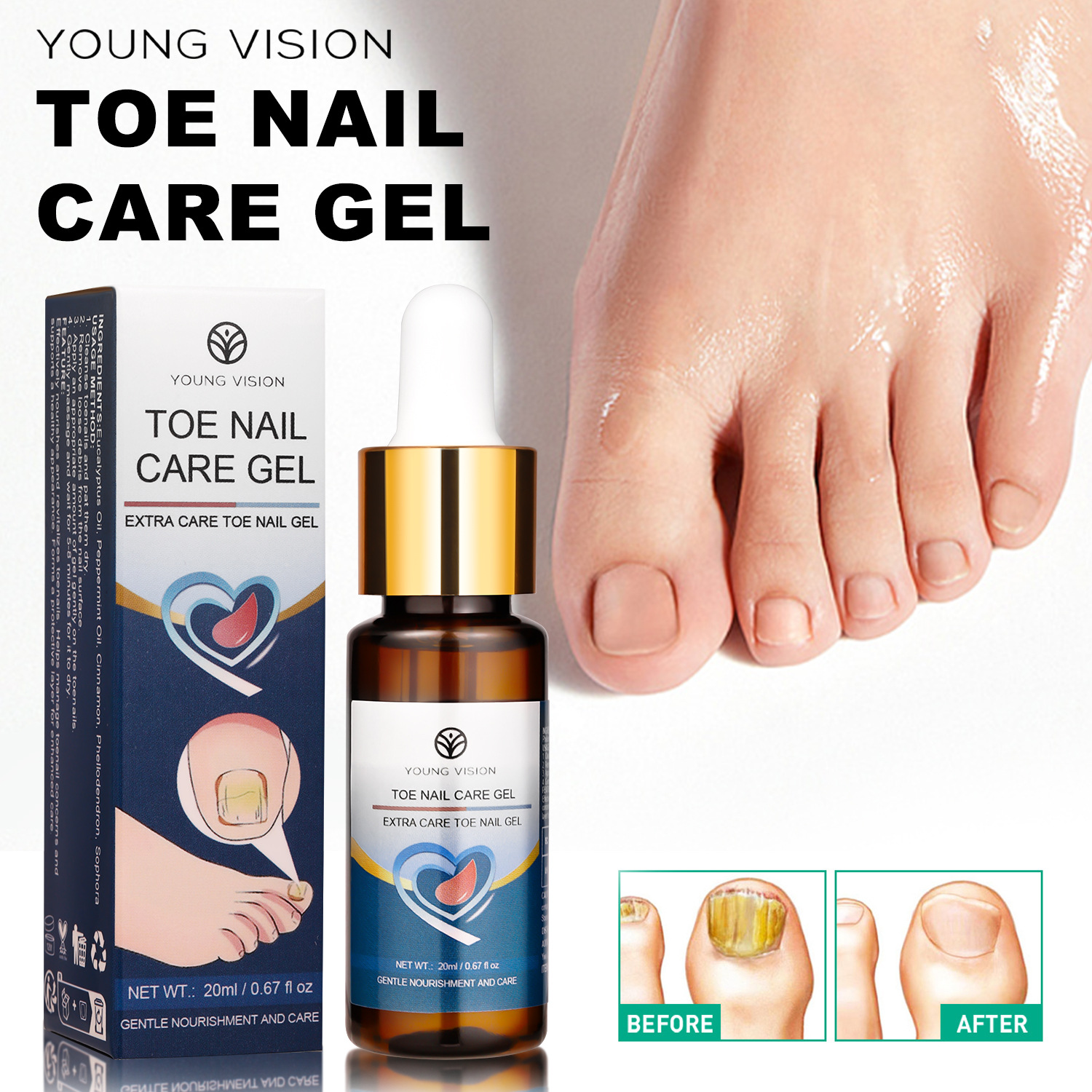 YOUNG VISION Toenail essential oil details Picture