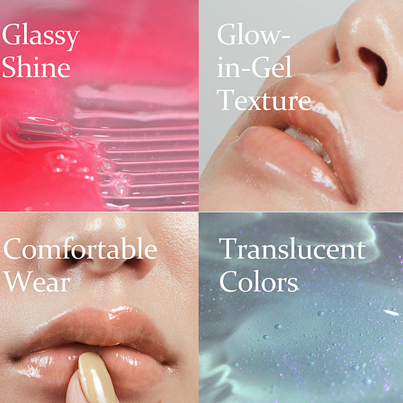 MissLara Six-color Lip Gloss Brightening and hydrating Lip Gloss details Picture