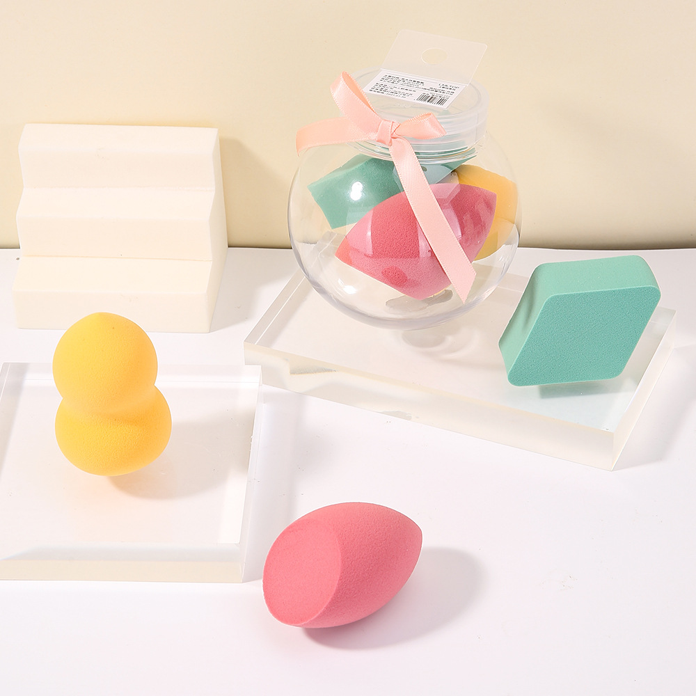 LMLTOIP Filling Combination Beauty Egg 3-piece set Hydrophilic polyurethane Makeup Dry and Wet Powder Puff TOP-125 Application Scenario