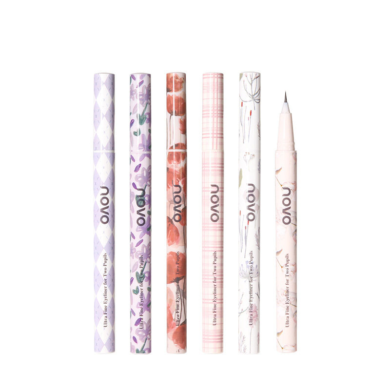 NOVO Double Eye Clipper Ultra-Fine Eyeliner Liquid Pen, waterproof and non-smudging lower eyelash Eyeliner Pen 5895 Item Picture