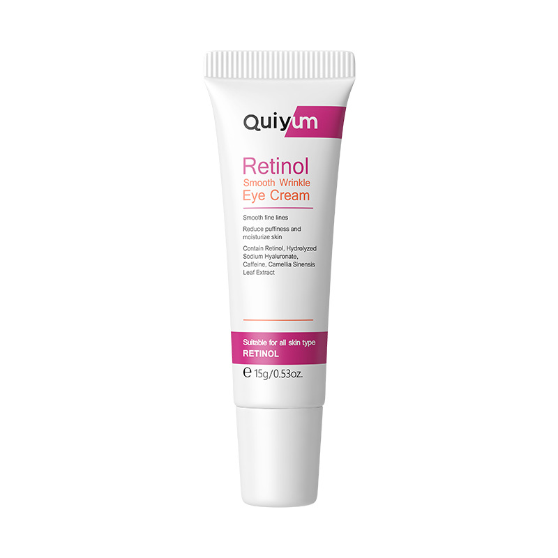 QUIYUM Retinol Eye Cream 15g, a cross-border skin care and cosmetics manufacturer that moisturizes and hydrates the skin around the eyes Item Picture