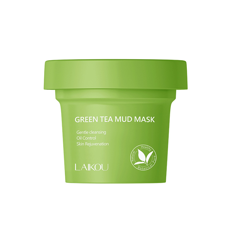 laikou Green Tea Mud Mask 100g Cleansing, Hydrating and Moisturizing Mask Mud wholesale Cross-border New Product Item Picture