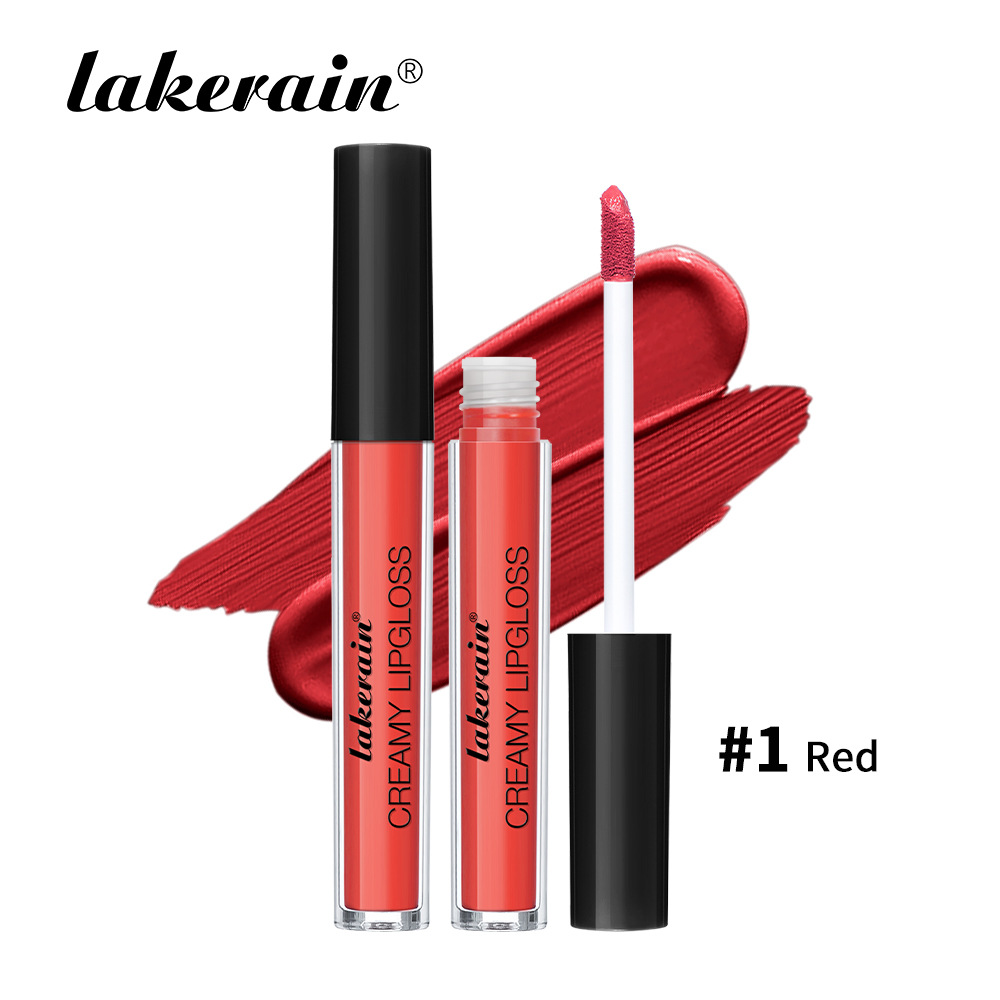 Lakerain Cross-border 8-color matte lip gloss Cream matte Lip gloss Item Picture