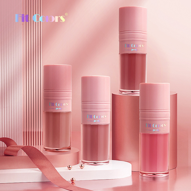 Fit Colors 6-color liquid Blush Facial contouring Blush Water, natural and easy-to-apply blush liquid Specification drawing
