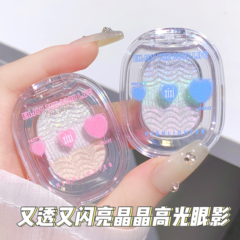 xixi Mashed Potato High-gloss, brightening, Gradient Eyeshadow Palette, Sparkling, Fine, Undereye, Sparkling, Chameleon, Pearl Eyeshadow details Picture