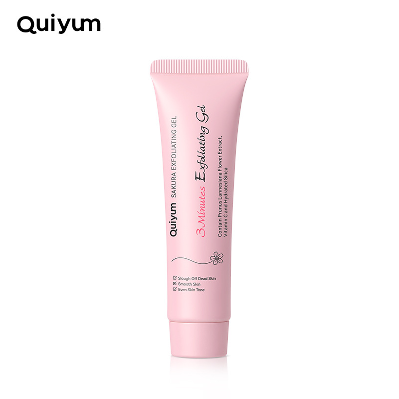 temu version QUIYUM Cherry Blossom Keratin Gel 30g (Tube) Facial Pore Cleansing Keratin Manufacturer Item Picture