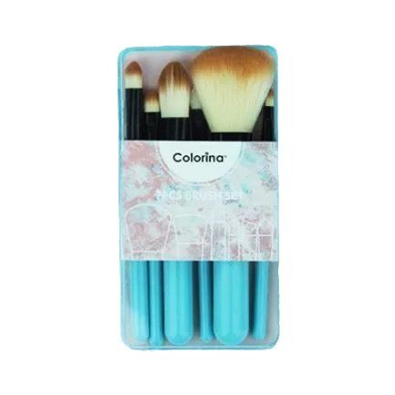 Cross-border customized makeup brush set, macaron blush brush, eyeshadow brush box set, affordable and portable makeup tools wholesale Item Picture