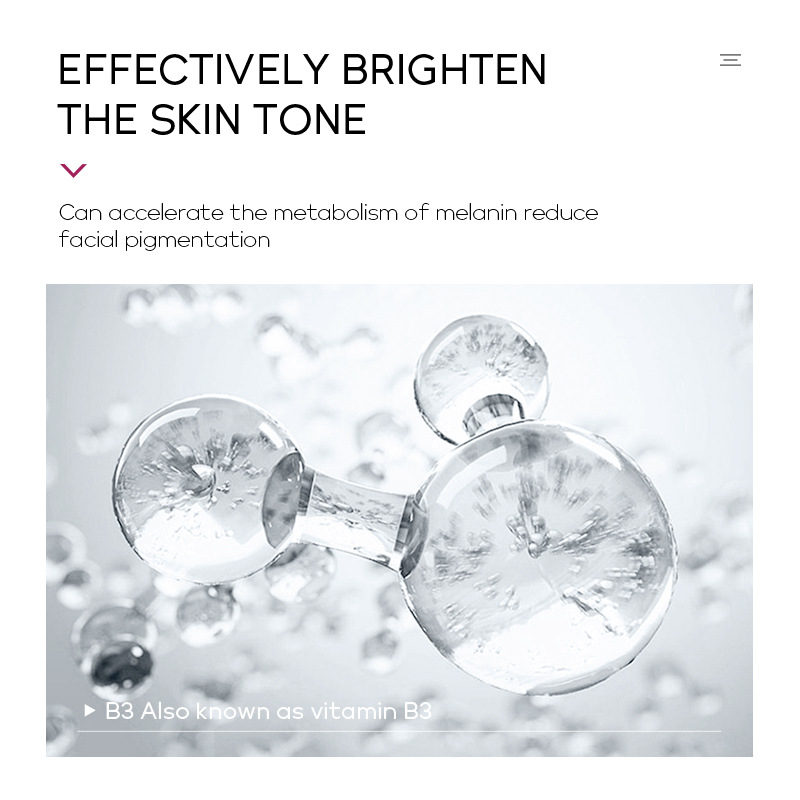 LAIKOU Niacinamide Facial Cleanser 80g, Facial Cleanser, Facial Cream Foam, Cleansing and skin care Cosmetics manufacturer Specification drawing