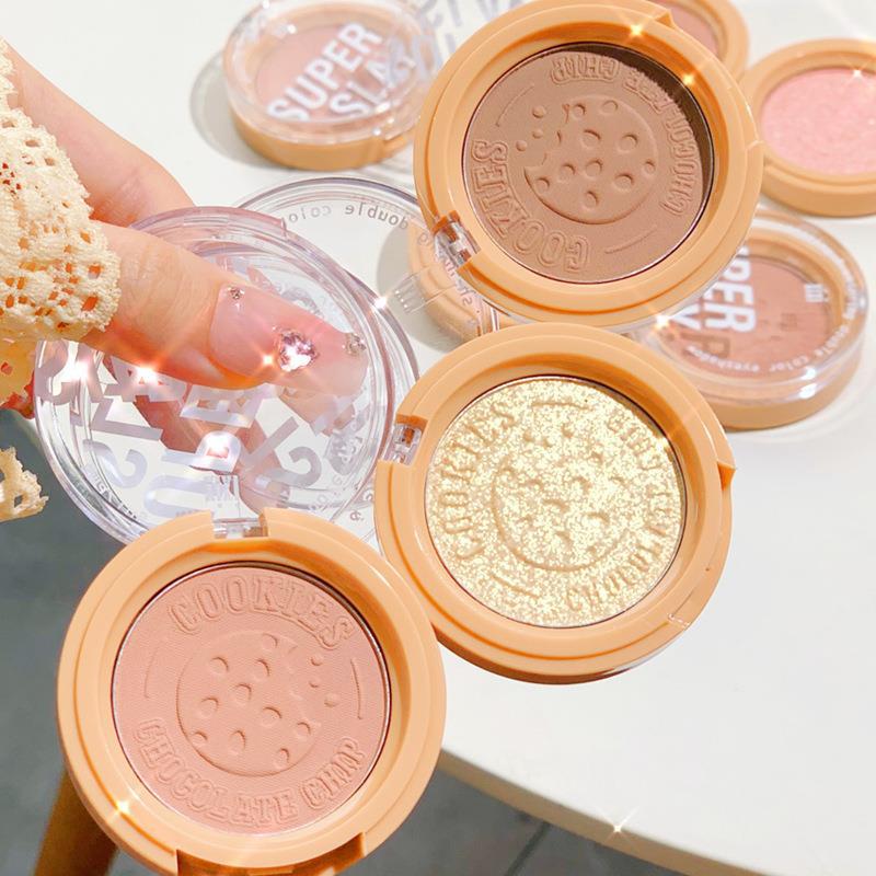 xixi Cookie Crispy Monochrome eyeshadow, brightening the undereye, pearlescent, fine shimmering, matte, pseudo-natural look, versatile for daily use, earth tones details Picture