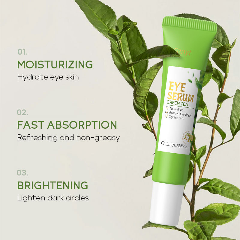 FENYI Green Tea Eye Serum 15ml Hydrates, Moisturizes, cares for and nourishes the skin around the eyes. Cross-border manufacturer Specification drawing