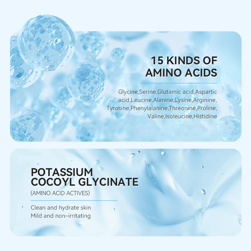 LAIKOU Milk Cleansing Mousse 120ml Pore-cleaning Skin Care products wholesale temu Shrimp Peel Cross-border Application Scenario