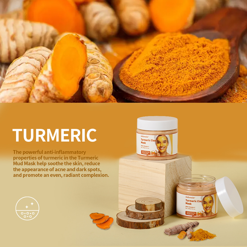 Lakerain Vitamin Mud Mask Pore Cleansing Mask Mud application type Specification drawing
