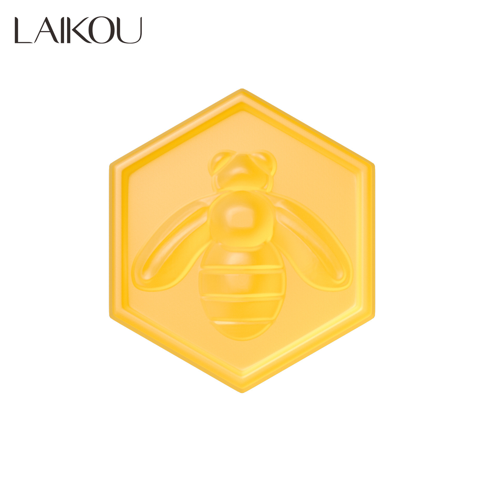 The new cross-border product LAIKOU honey handmade facial Soap 20g is in stock at the factory for facial cleansing, hydrating and moisturizing Item Picture