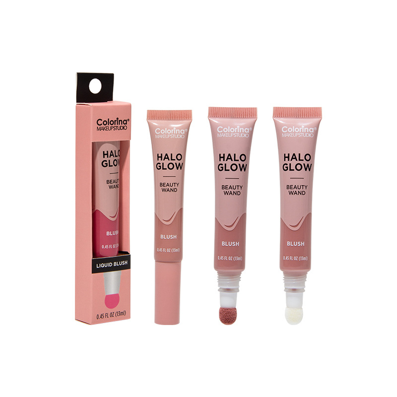 Cross-border customized logo liquid blush for youthful and long-lasting makeup, single-color natural nude makeup cosmetics, wholesale of color blush liquid Item Picture