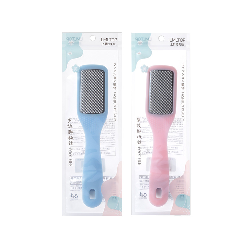 LMLTOP multi-effect foot file, dead skin remover, foot scrubbing brush, foot massager, foot file SY504 Item Picture