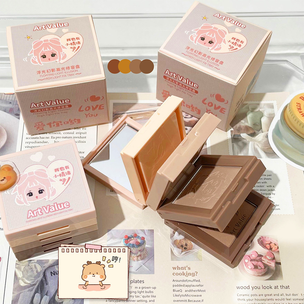 New Art Value embossed Emotional Contouring High-gloss one box four-color matte Contouring tray Cross-border affordable wholesale Application Scenario