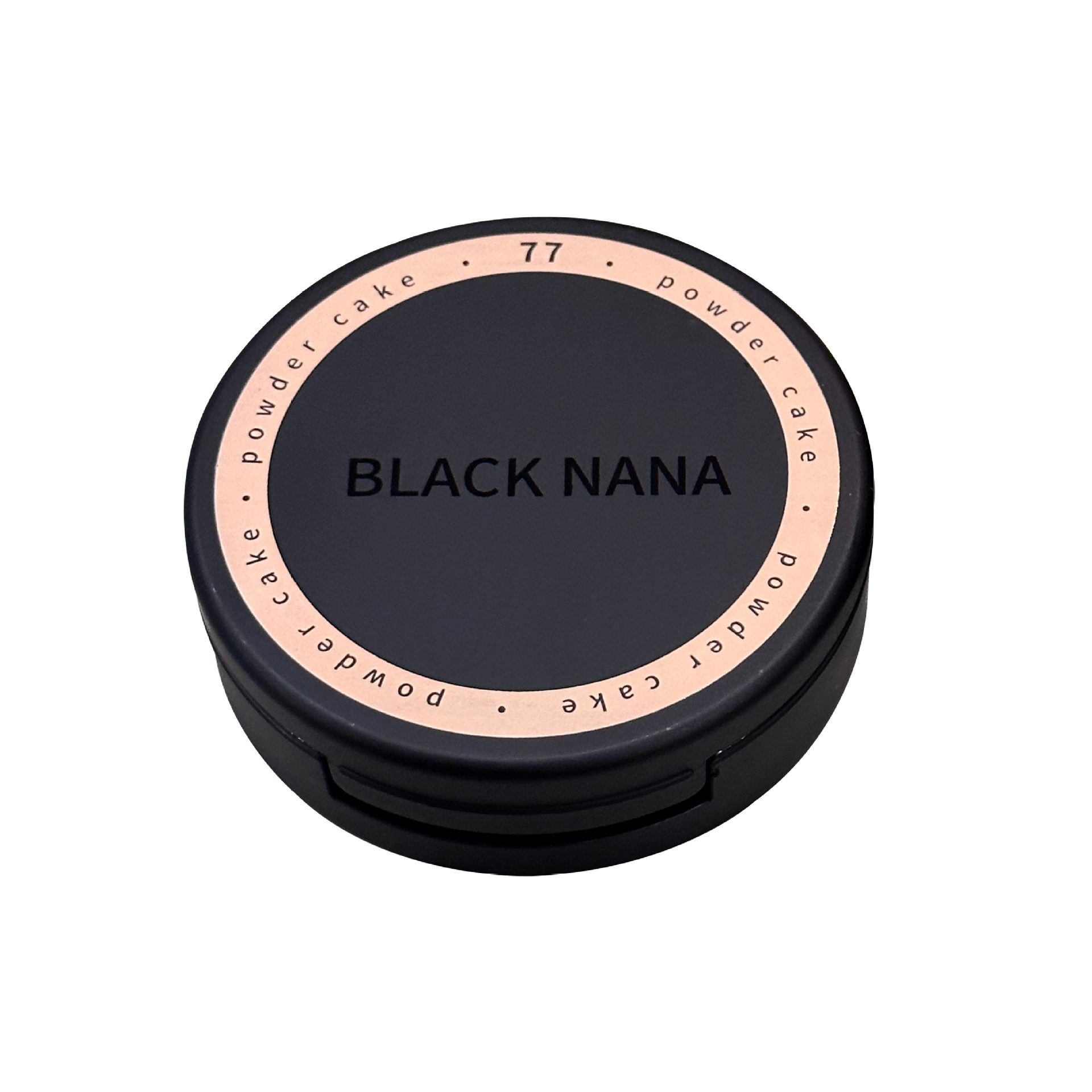 BLACK NANA Light Mist Soft Focus Powder compact, yellow skin pseudo-natural skin whitening loose powder, versatile for women, cross-border wholesale Item Picture