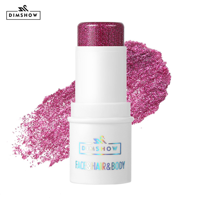 8-color stage makeup facial glitter eyeshadow beauty makeup Dazzling body sequin stick Item Picture