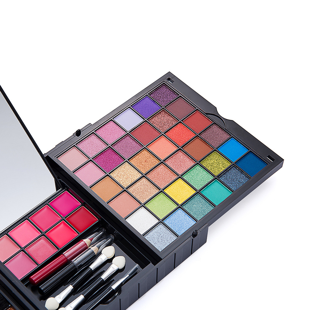 MISS Young 85-color Eyeshadow Palette, Eyeshadow Blush Contouring Set, Makeup Plate gift Wholesale, Cross-border Foreign trade details Picture