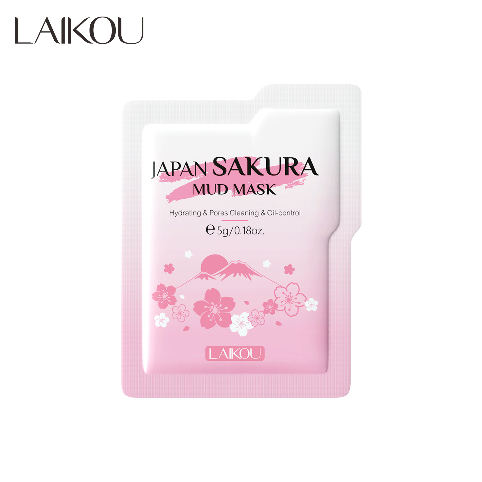 New Laikou Cherry Blossom Mud Mask Single Pack (Series)5g Pore Cleansing, Hydrating and moisturizing Cross-border manufacturer in stock Item Picture