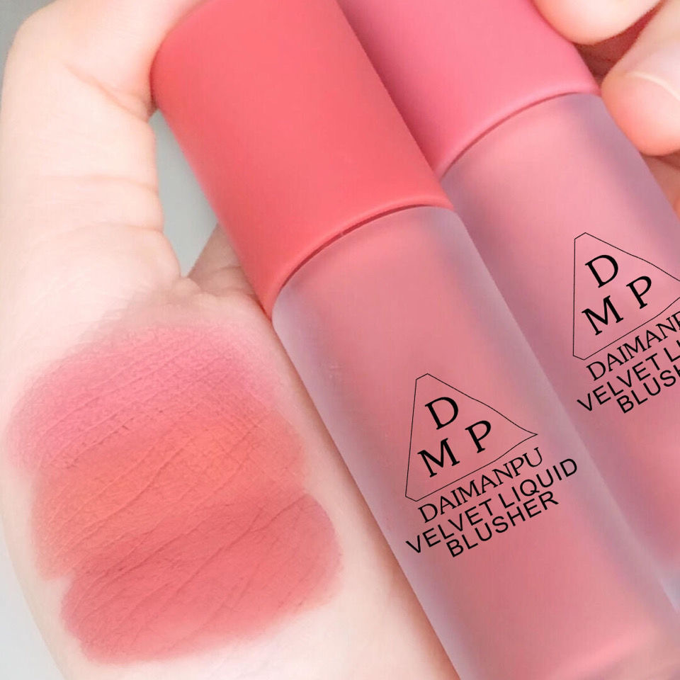 Cross-border Daimanpu liquid blush brightens skin tone, nude makeup blush eyeshadow orange soda energetic student girl Application Scenario