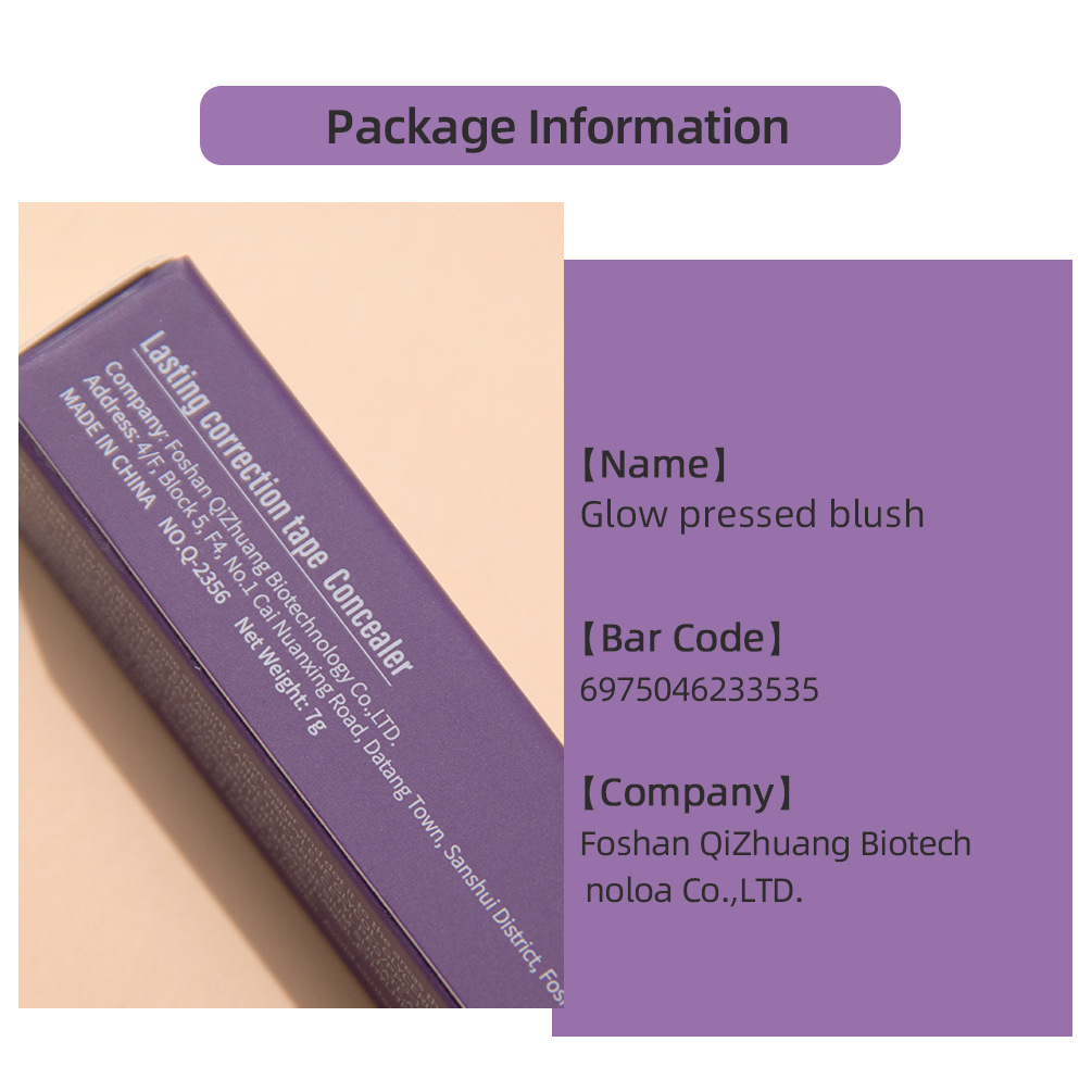 QIBEST Concealer is waterproof, sweat-proof, long-lasting, and does not easily smudge. It can cover pigmentation, acne marks, fade dark circles, and is a contouring liquid Application Scenario