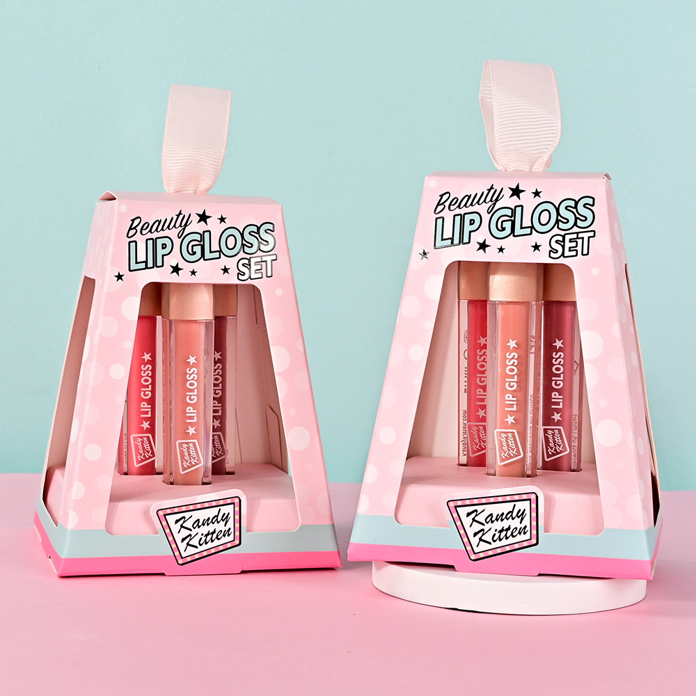 2023 New Christmas Lip Gloss Set: Moisturizing, Radiant, Nude, Long-lasting Lip Gloss Factory wholesale, cross-border trade Specification drawing