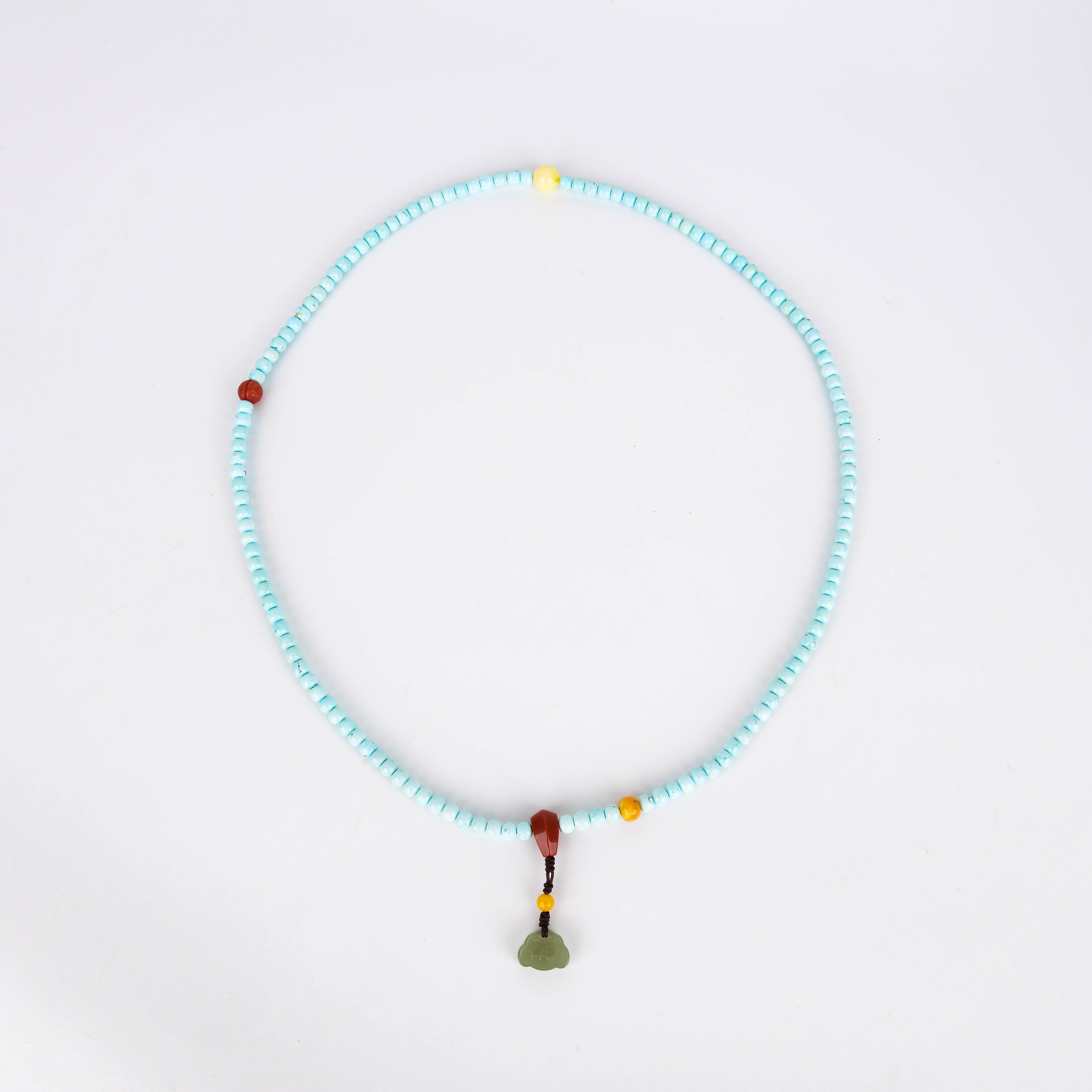 彩虹天然女多宝白水晶海蓝宝粉晶黄水晶手串小清晰饰品产品图