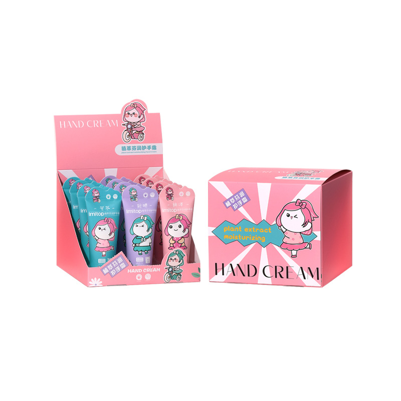 LMLTOP Cartoon Plant Extract Moisturizing Hand Cream Series Autumn and Winter Anti-Cracking Fragrance Moisturizing Hand Cream Item Picture