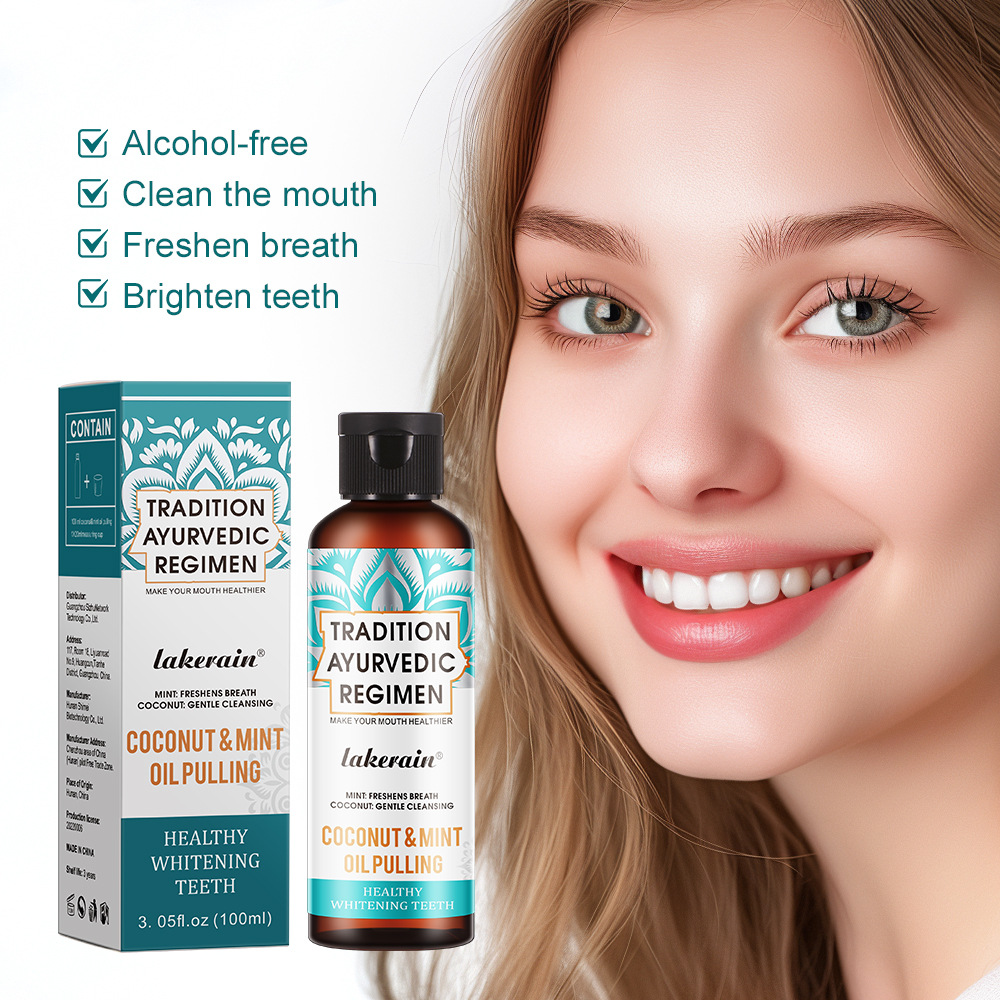 Lakerain Coconut Oil Mouthwash Specification drawing