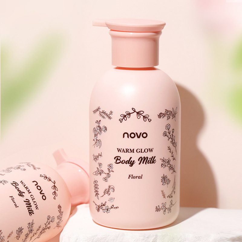 NOVO Warming and Brightening Body Lotion Moisturizes, hydrates and hydrates, prevents dryness in Autumn and Winter, and leaves a lasting fragrance. 320g Application Scenario