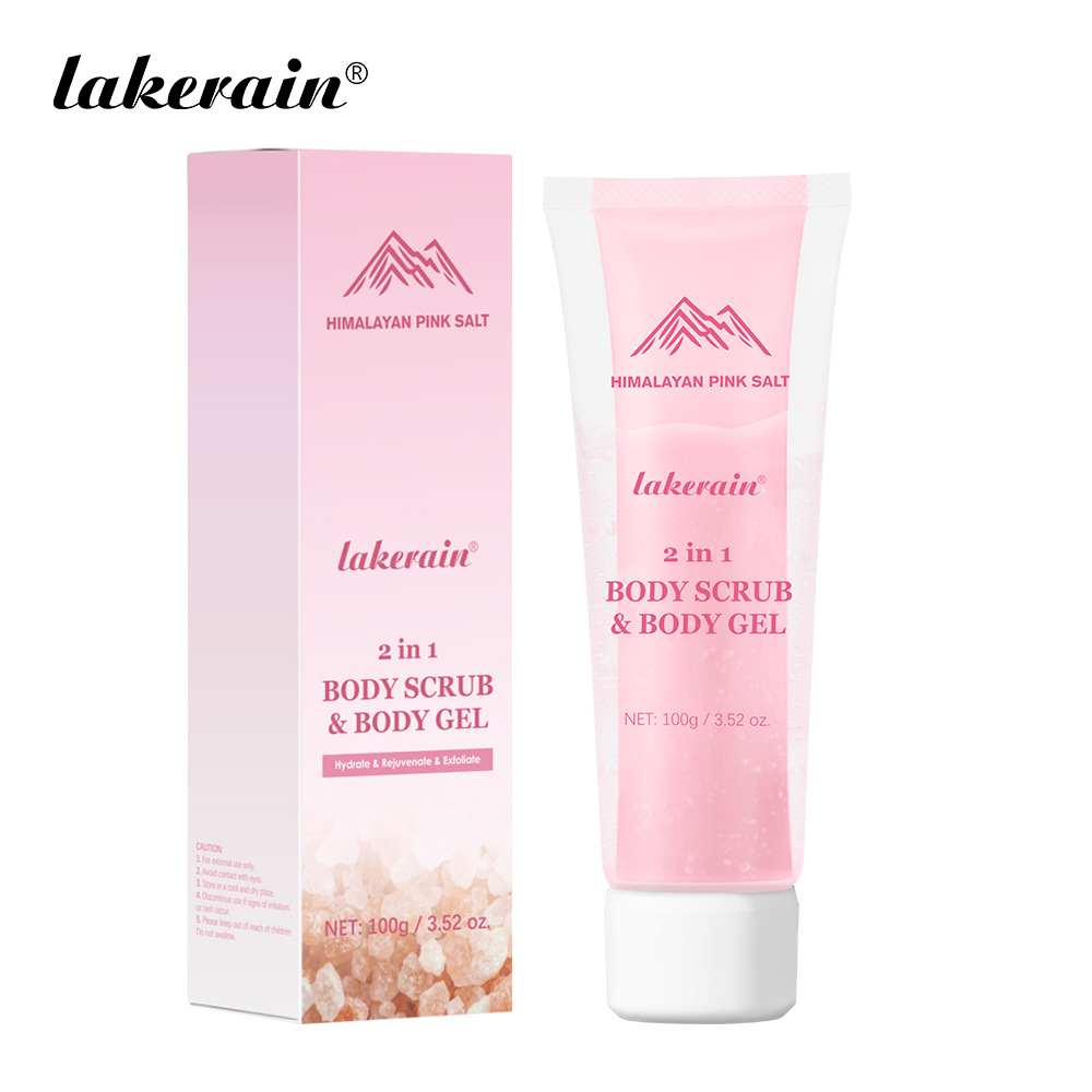 Lakerain Body Scrub 2-in-1 Gentle Cleansing Body Scrub Item Picture